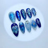 12 Sizes-24 Pcs Press On Nails Z1102