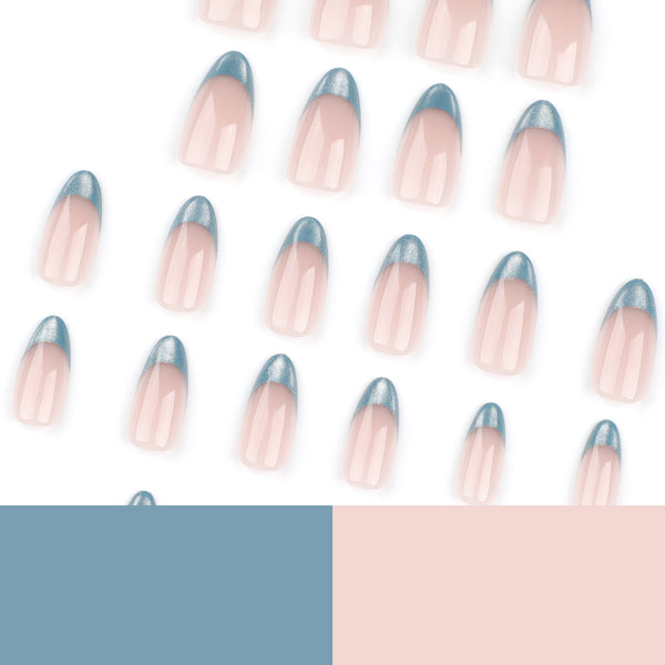 12 Sizes-24 Pcs Press On Nails JP3292