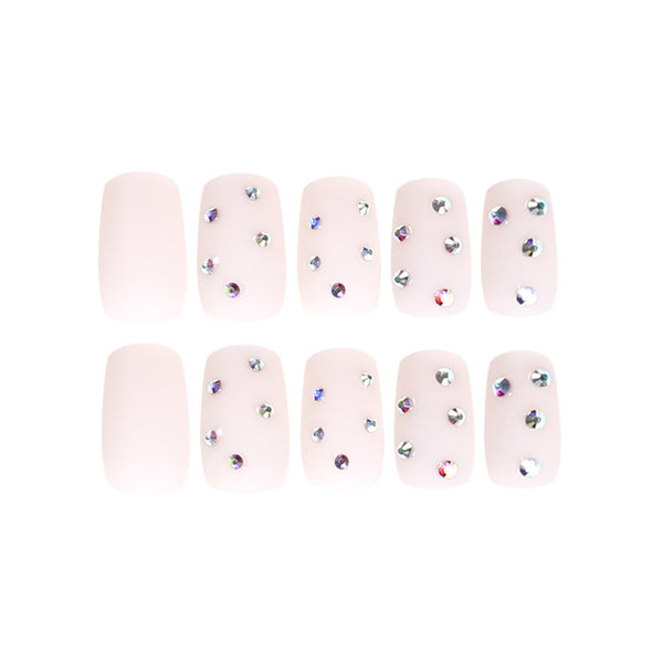 12 Sizes-24 Pcs Press On Nails JP1462