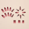 12 Sizes-24 Pcs Press On Nails W1620