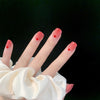 12 Sizes-24 Pcs Press On Nails JP1036