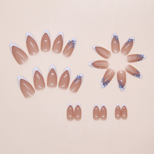 12 Sizes-24 Pcs Press On Nails W2171