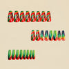 12 Sizes-24 Pcs Press On Nails Y1458