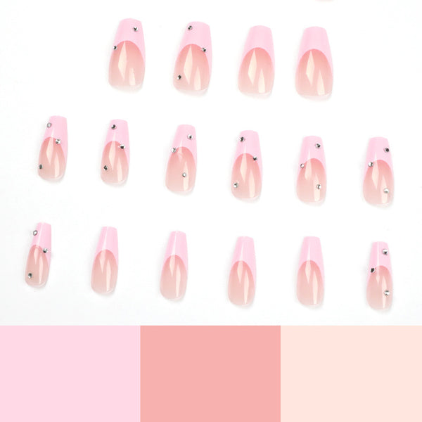 12 Sizes-24 Pcs Press On Nails JP1564