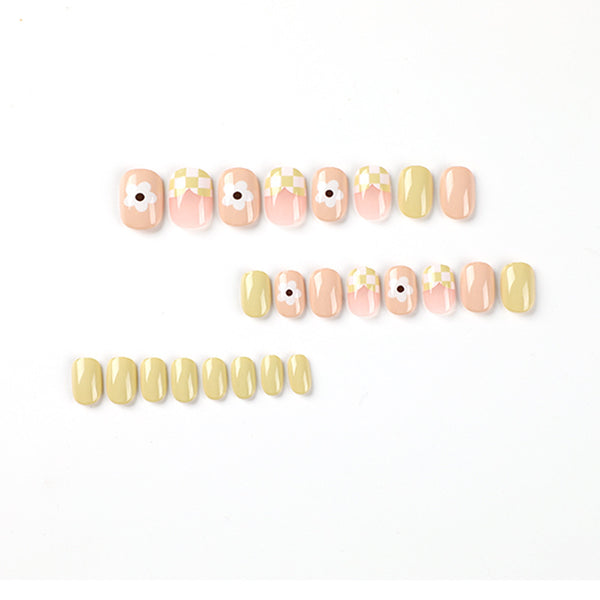 12 Sizes-24 Pcs Press On Nails JP2372