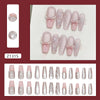 12 Sizes-24 Pcs Press On Nails Z1315