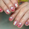 12 Sizes-24 Pcs Press On Nails C1010