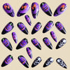 12 Sizes-24 Pcs Press On Nails Y1175