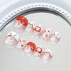 12 Sizes-24 Pcs Press On Nails K028