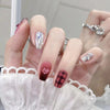 12 Sizes-24 Pcs Press On Nails Z749