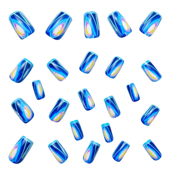 12 Sizes-24 Pcs Press On Nails Y538