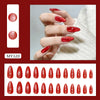 12 Sizes-24 Pcs Press On Nails MY320