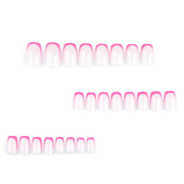 12 Sizes-24 Pcs Press On Nails JP3663