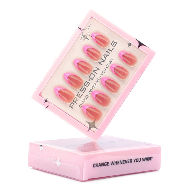 Glamhalo Premiere 30pcs Press On Nails – Eco-Friendly Perfect Fit - GD17