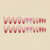 12 Sizes-24 Pcs Press On Nails Y1824