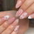 12 Sizes-24 Pcs Press On Nails JP4365