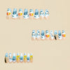 12 Sizes-24 Pcs Press On Nails Y914