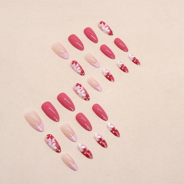12 Sizes-24 Pcs Press On Nails W683