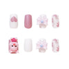 12 Sizes-24 Pcs Press On Nails JP1385