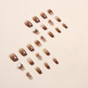 12 Sizes-24 Pcs Press On Nails Z611