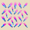 12 Sizes-24 Pcs Press On Nails Y708