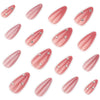 12 Sizes-24 Pcs Press On Nails JP4292