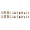12 Sizes-24 Pcs Press On Nails W1461