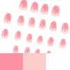 12 Sizes-24 Pcs Press On Nails JP4166