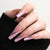 12 Sizes-24 Pcs Press On Nails W461