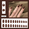 12 Sizes-24 Pcs Press On Nails CF058