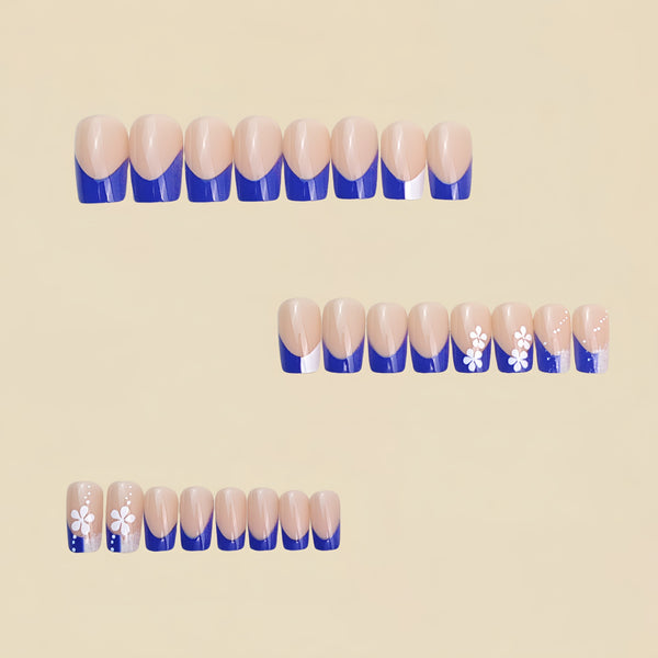 12 Sizes-24 Pcs Press On Nails Y1135