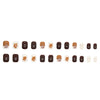 12 Sizes-24 Pcs Press On Nails R736