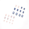 12 Sizes-24 Pcs Press On Nails JP1373