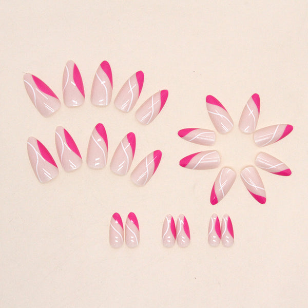 12 Sizes-24 Pcs Press On Nails W694