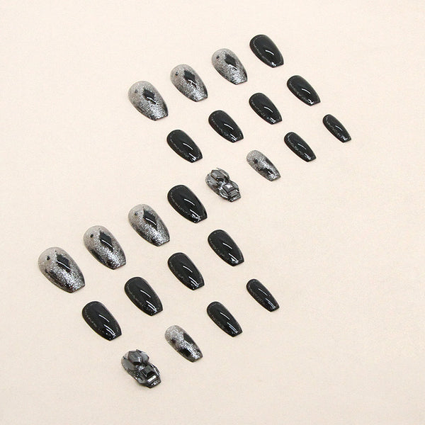 12 Sizes-24 Pcs Press On Nails Z553