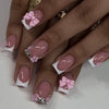 12 Sizes-24 Pcs Press On Nails JP4291