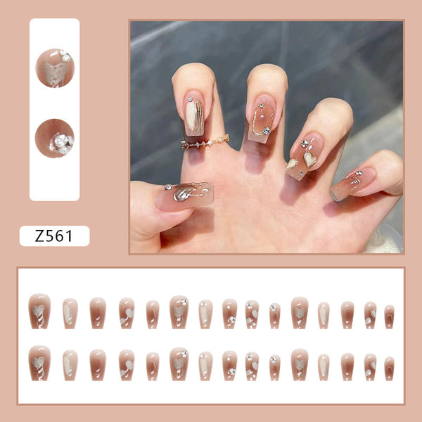 30 Pcs Press On Nails Z571