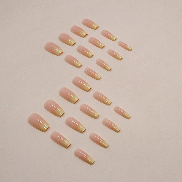 12 Sizes-24 Pcs Press On Nails W1220