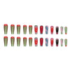 12 Sizes-24 Pcs Press On Nails W1376