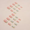 12 Sizes-24 Pcs Press On Nails W1127