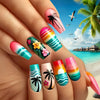 12 Sizes-24 Pcs Press On Nails Y921