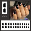 12 Sizes-24 Pcs Press On Nails C329