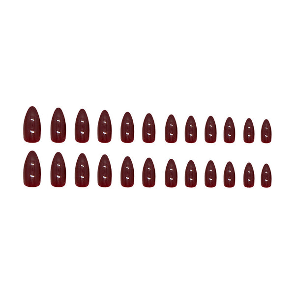 12 Sizes-24 Pcs Press On Nails W2054