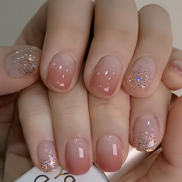12 Sizes-24 Pcs Press On Nails Y913