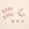 12 Sizes-24 Pcs Press On Nails W385