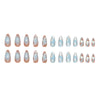 12 Sizes-24 PcsPress On Nails Z1132