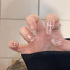 12 Sizes-24 Pcs Press On Nails nail-accessory