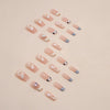 12 Sizes-24 Pcs Press On Nails Z811