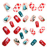 12 Sizes-24 Pcs Press On Nails Y1283