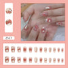 12 Sizes-24 Pcs Press On Nails Z527